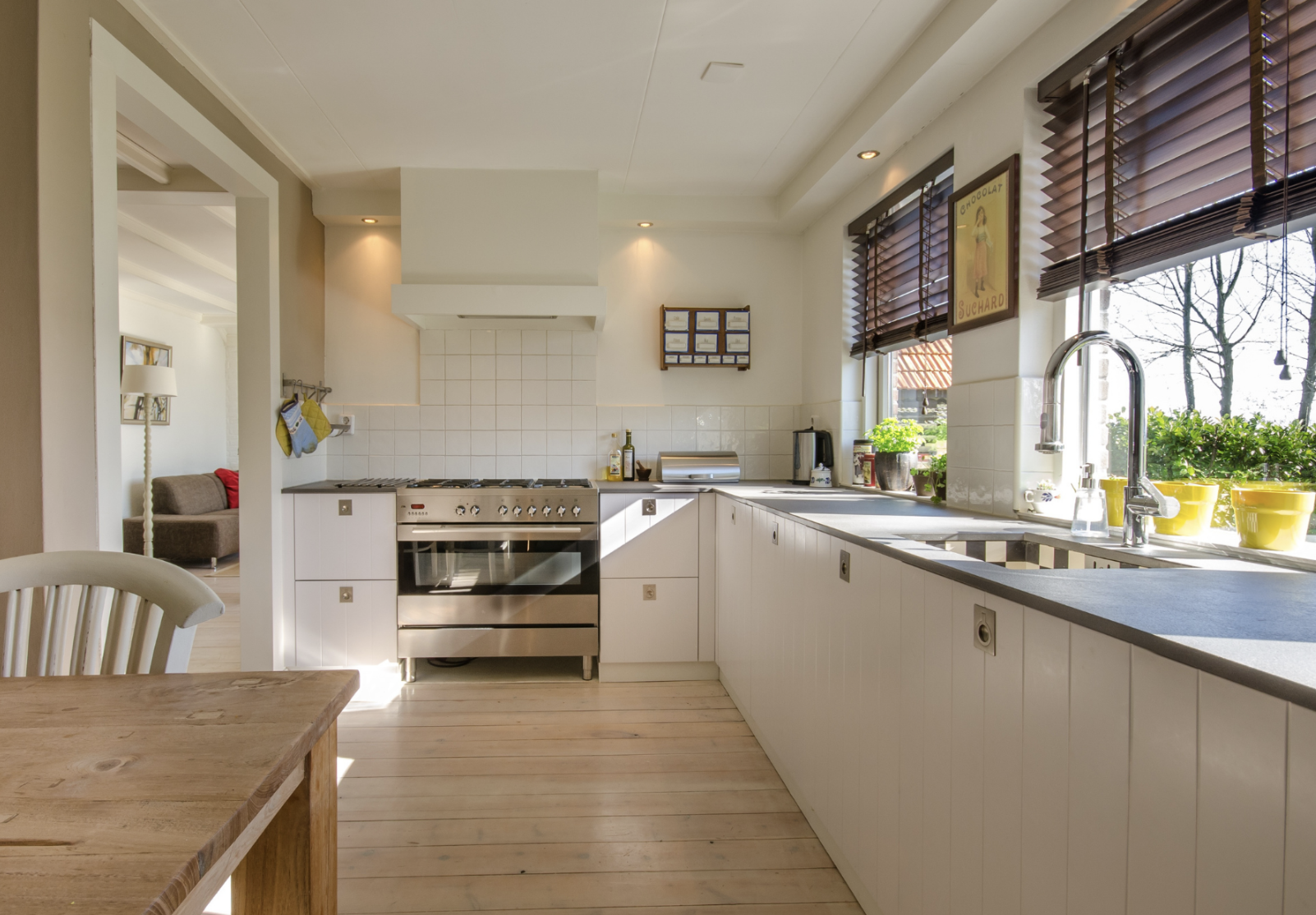 Schoonmaak van vakantiewoning