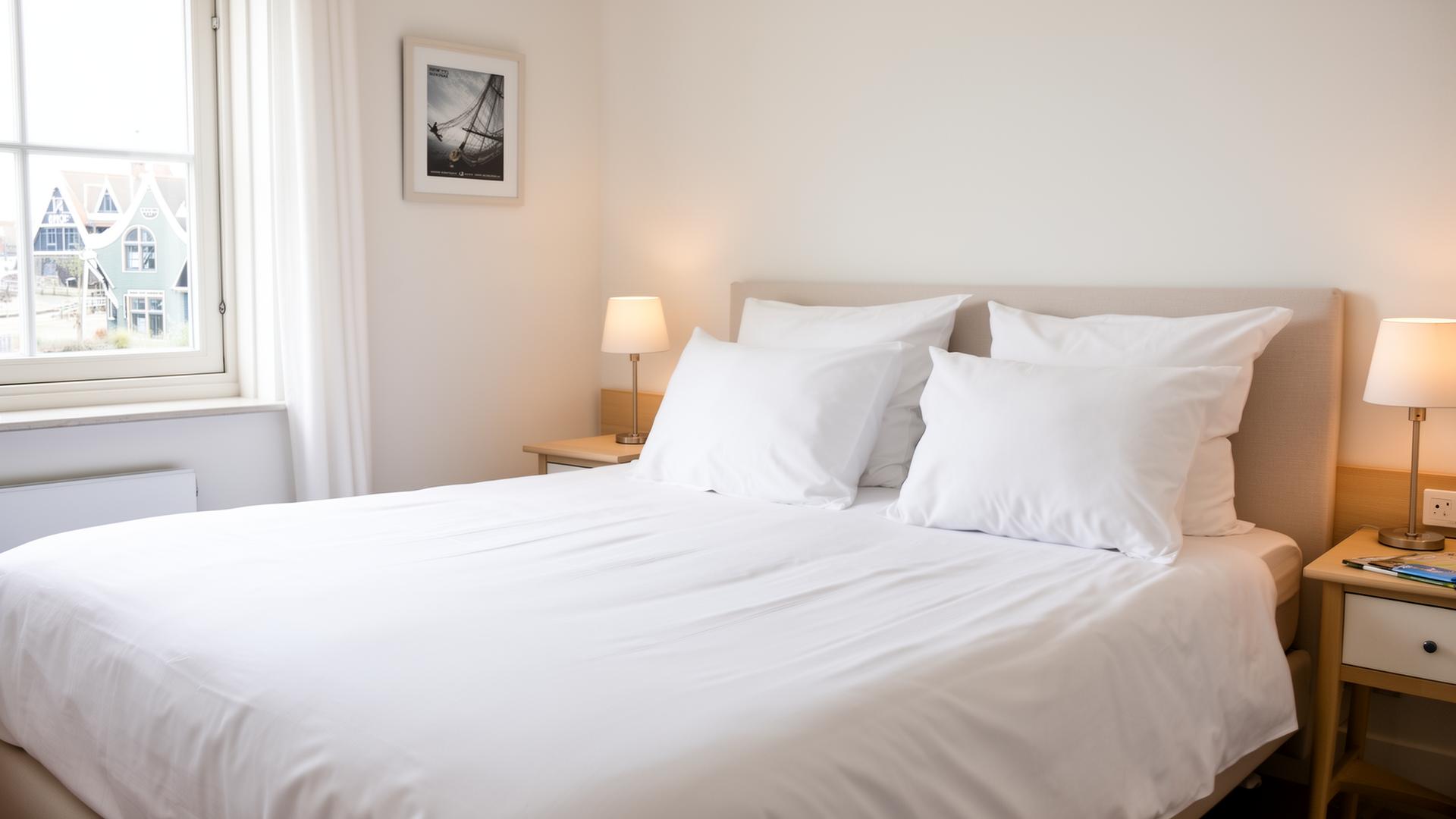 Fris beddengoed in vakantiewoning